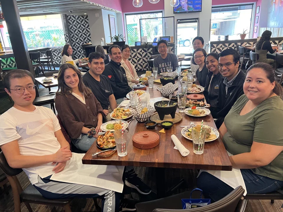 Bidding farewell to our research scientist Josue at Frida's